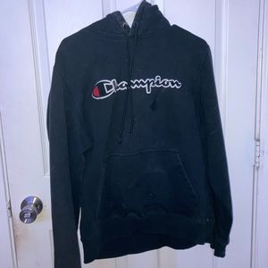 Faded Black Champion Sweater